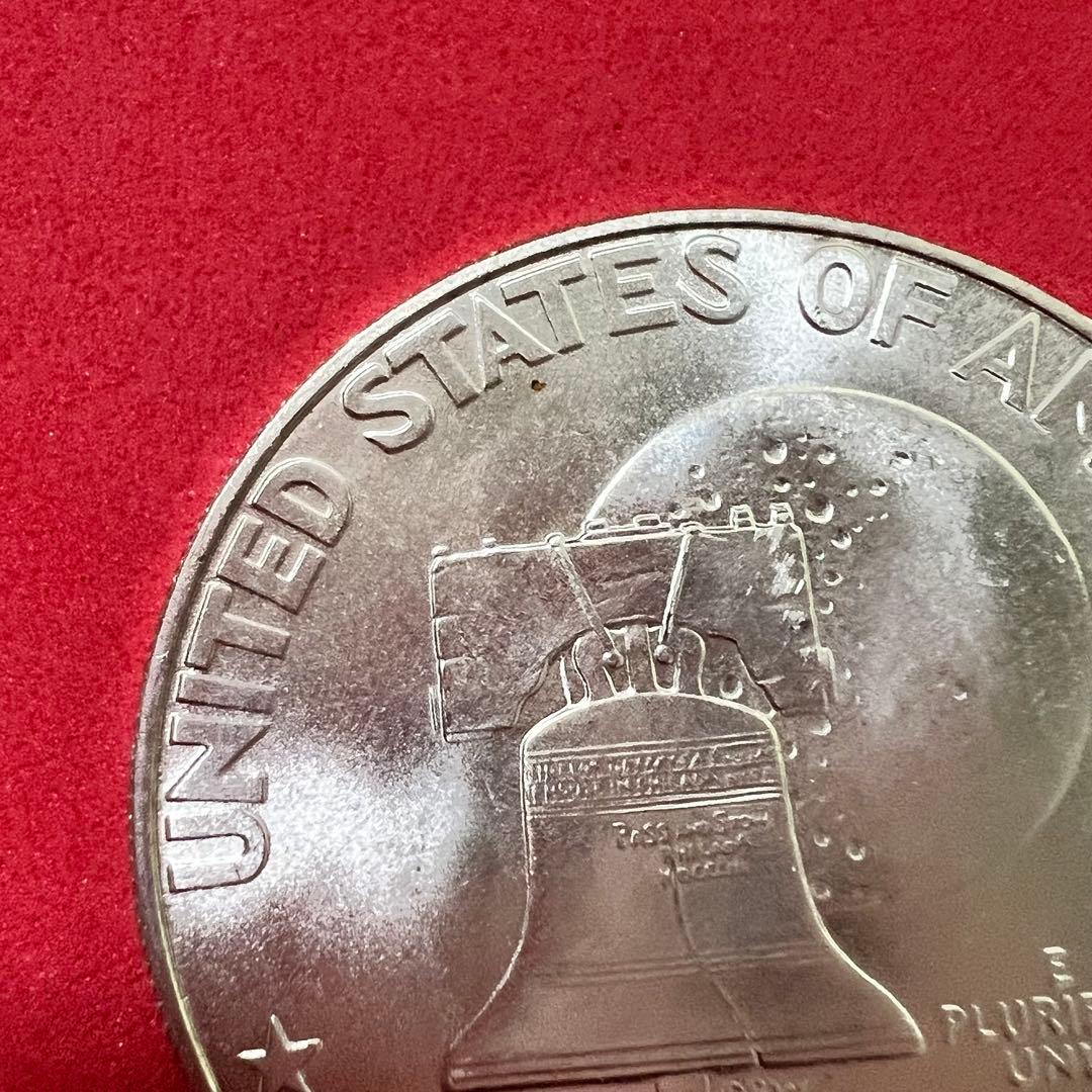 【銀貨/S刻印】アメリカ 1776-1976年 独立200周年記念 1ドル 銀貨