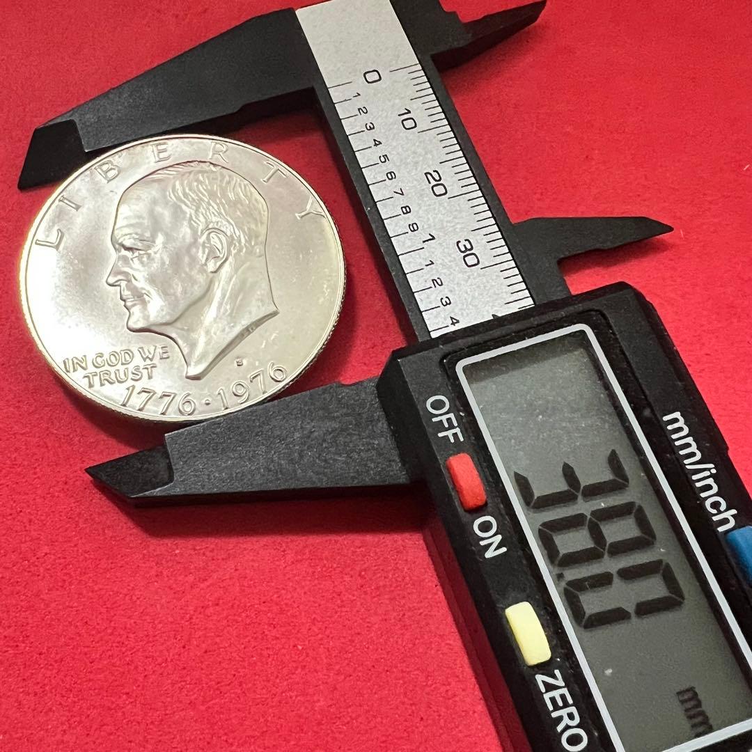 【銀貨/S刻印】アメリカ 1776-1976年 独立200周年記念 1ドル 銀貨