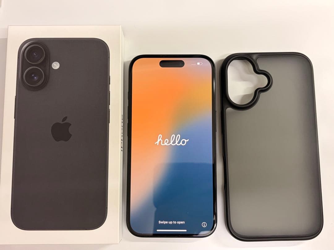 【美品・安心セット】iPhone16 日本国内SIMフリー版