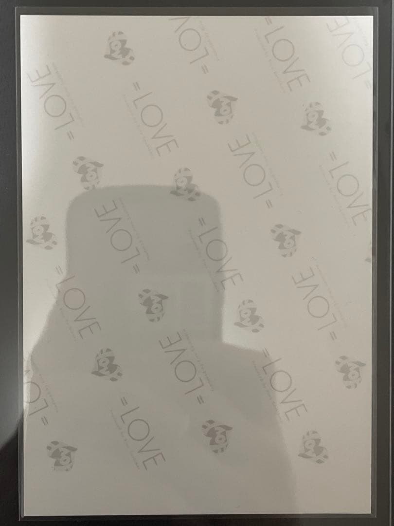 佐々木舞香 ラブソング 直筆