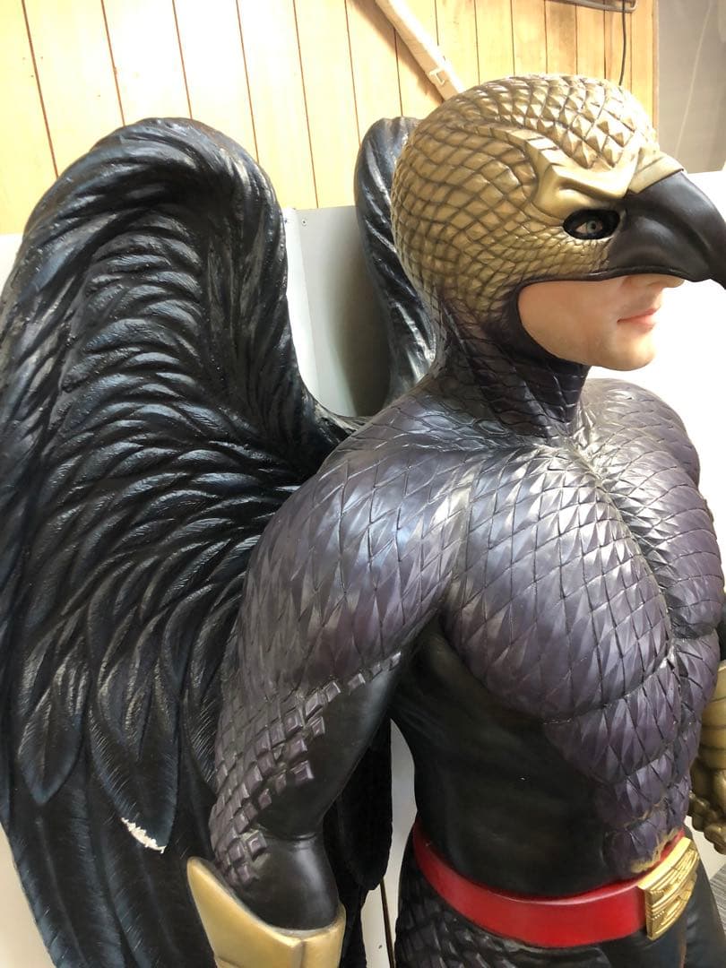 ⬛️レア物⬛️希少品⬛️バードマン、等身大、アメコミ、通天閣など展示、、非売品、宣伝