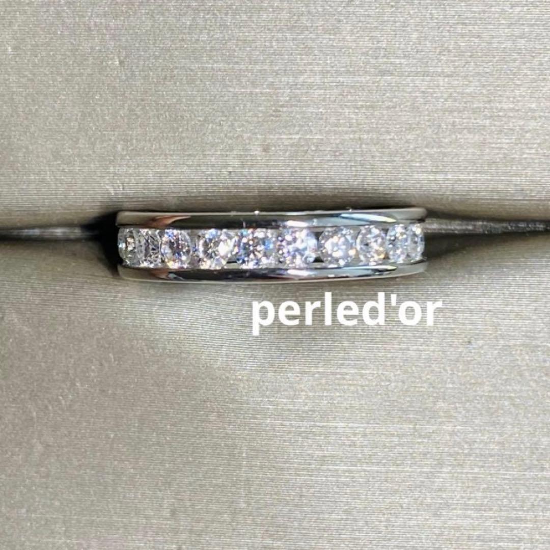 専用最高級モアサナイト　モアッサナイト　フルエタニティ　リング3号