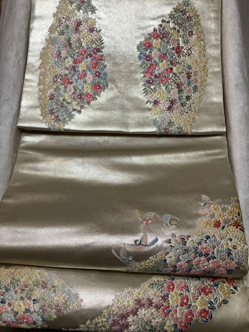 こはるびより名門となみ織物袋帯　新品未使用