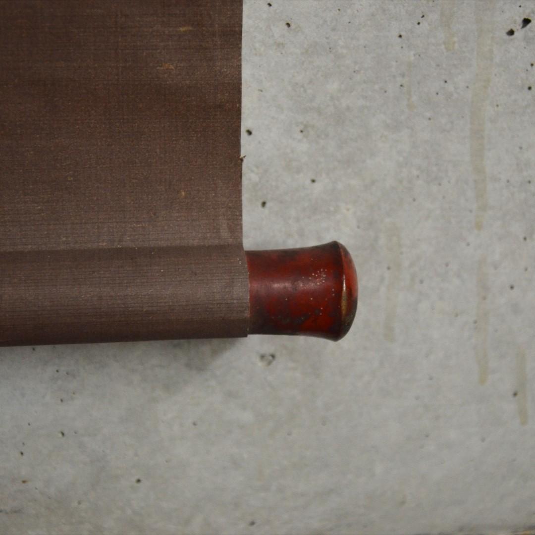 掛軸　泥絵　日本画　風景画