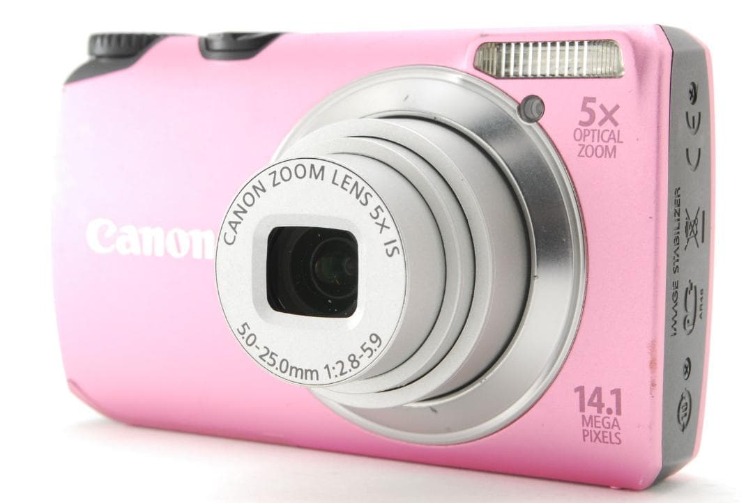 Canon PowerShot A3200 IS ピンク 動作確認済み