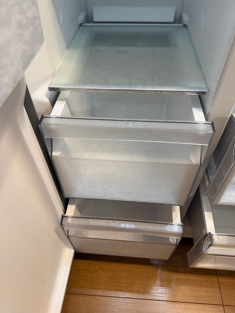 2020年製で10年保証加入★アクア冷蔵庫 AQR-SBS48K(S)観音開き