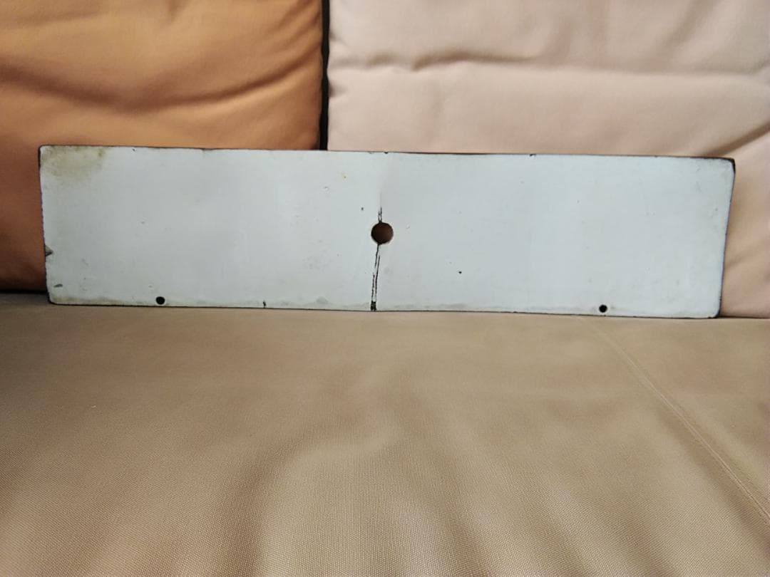 金属製 行先板 サボ　大阪ー天橋立 × なし 急行丹波 国鉄 キハ28 キハ58