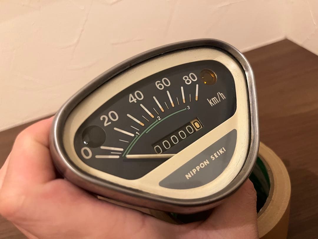 ダックス シャリー 80キロメーター純正 当時物 DAX ホンダ 120キロ