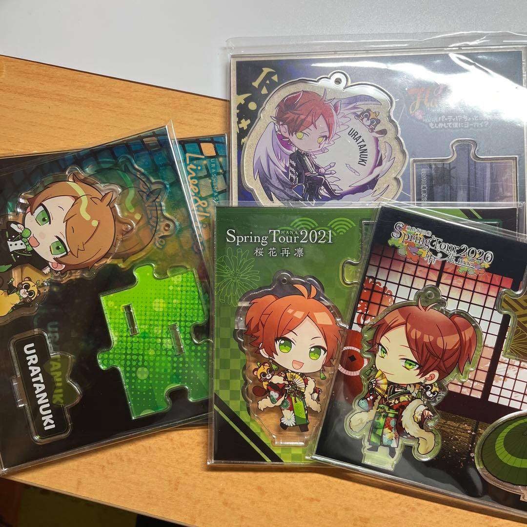 うらたぬき 浦島坂田船 キャラクターグッズ 缶バッジ まとめ売り 1