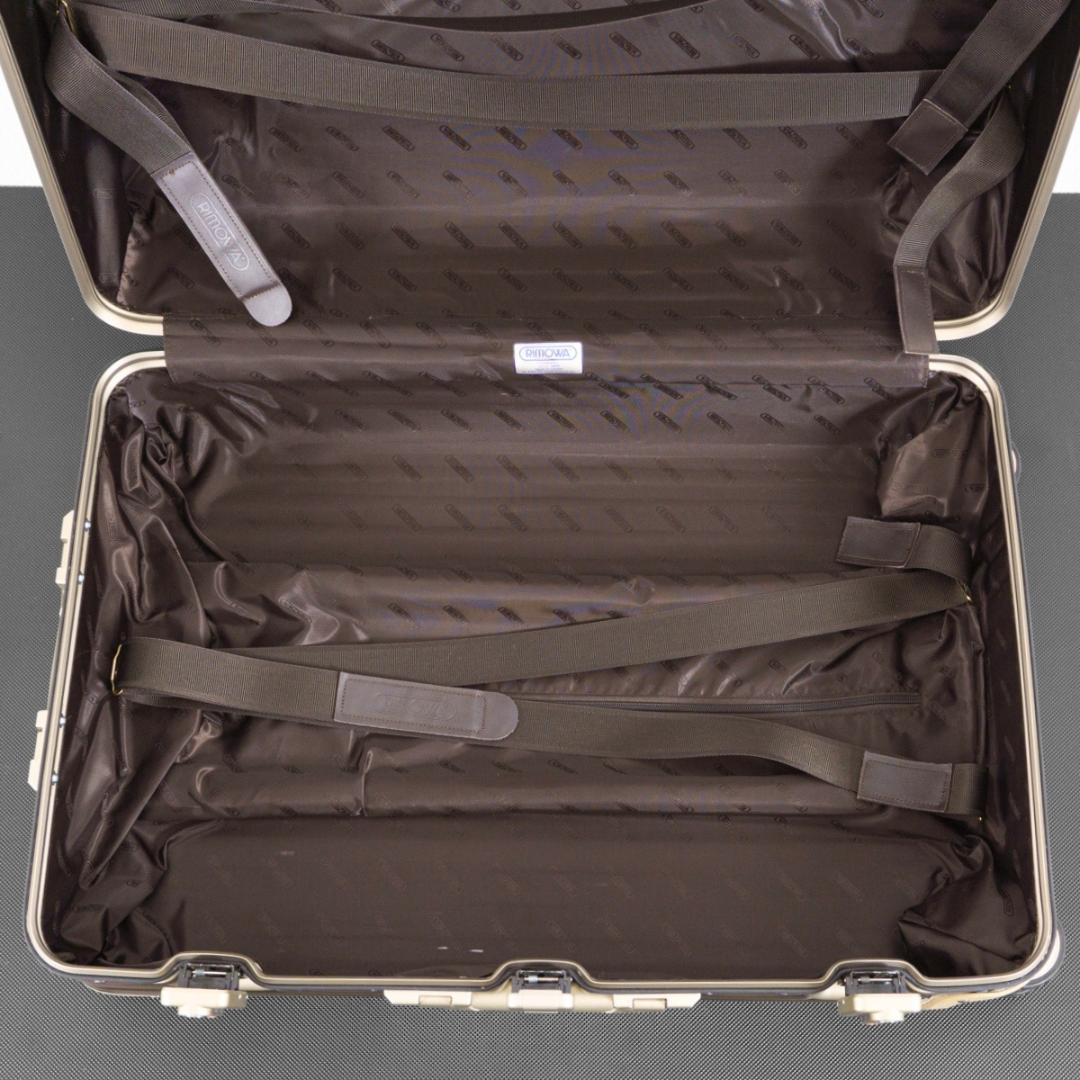 リモワ トパーズ チタニウム 64L 4輪 TSAロック チェックインM アルミ