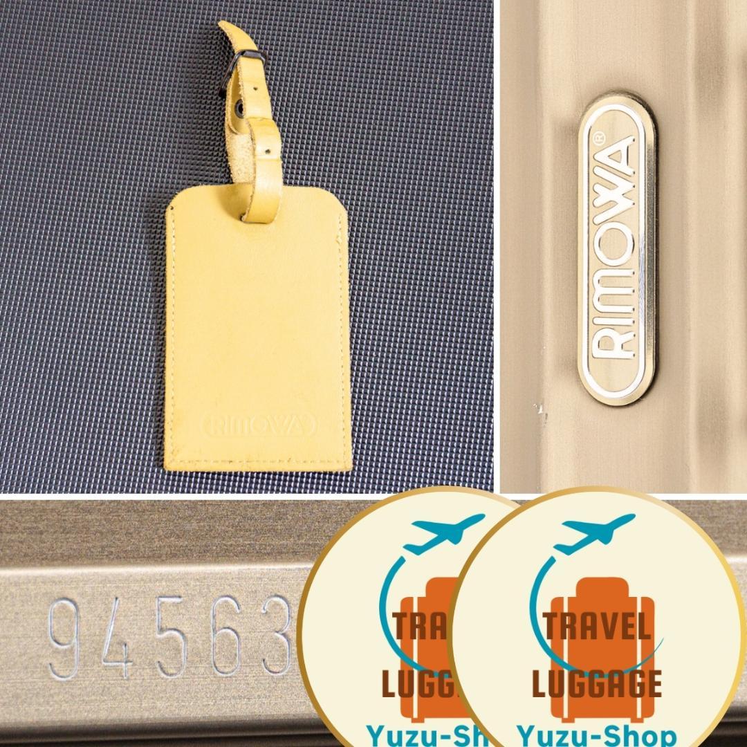 リモワ トパーズ チタニウム 64L 4輪 TSAロック チェックインM アルミ