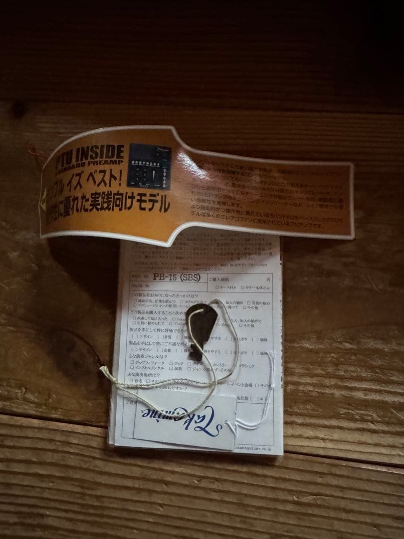 TAKAMINE PB-15 アコースティックベース
