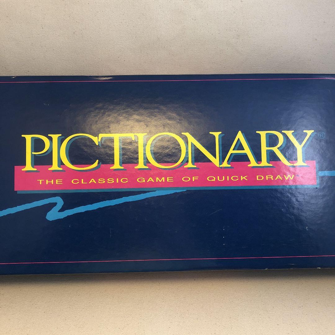 ピクショナリー ボードゲーム　レア英語版　９０年代版