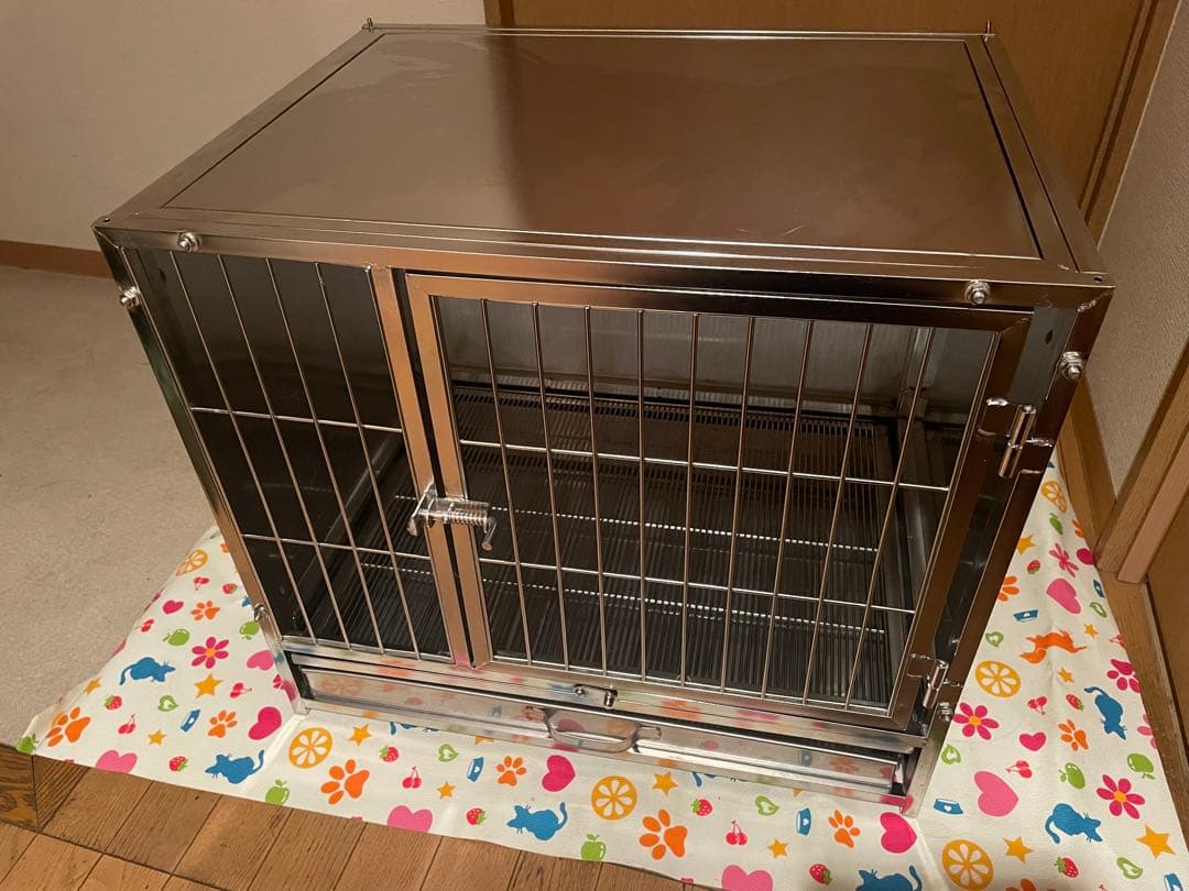 Dog cage ／stainless【used】
