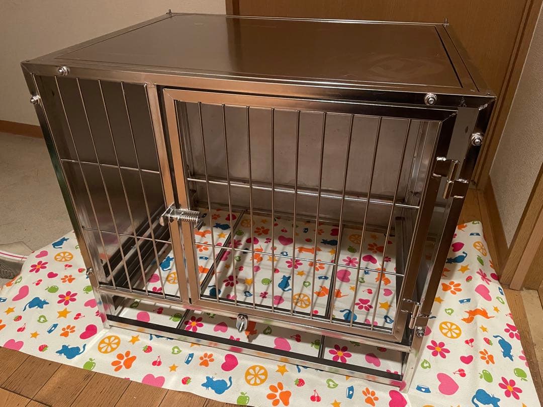 Dog cage ／stainless【used】