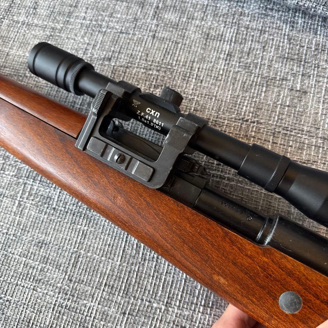 0*2様 【リアルウッド】タナカ Kar98k エアーコッキング トイガン