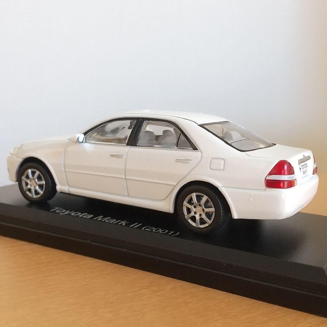国産名車コレクション トヨタ マークII 110系 グランデ ホワイト ミニカー