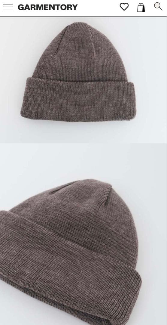 帽子 YOKO SAKAMOTO WOOL KNIT BIG WATCH CAP