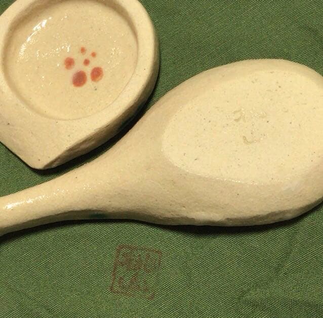 茶道具　琵琶香合桃山窯　林英二☆しおり付き☆