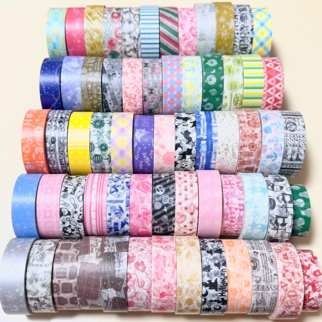 3coins スリーズ マスキングテープ 63本セット 中古