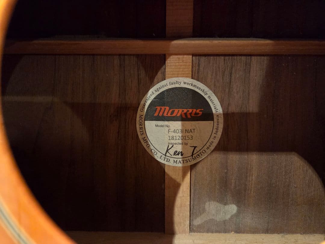 Morris モーリス アコースティックギター