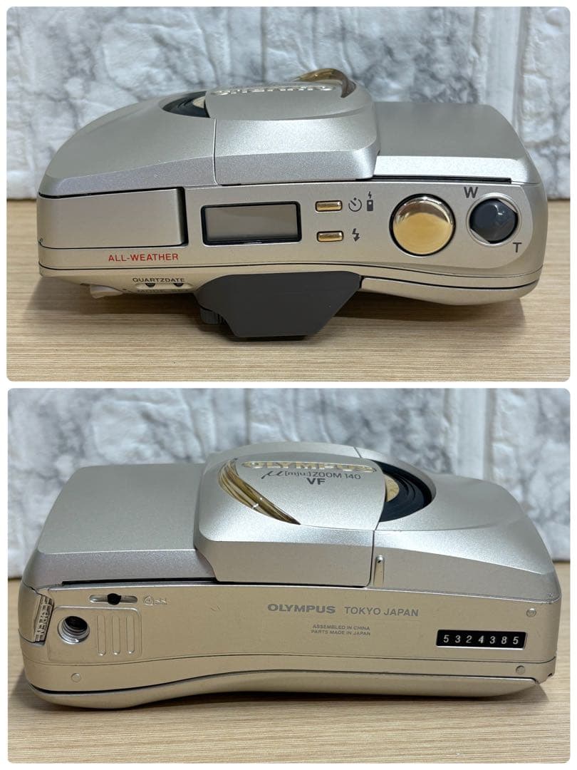OLYMPUS μ〔mju:〕ZOOM 140 VF フィルムカメラ　オリンパス