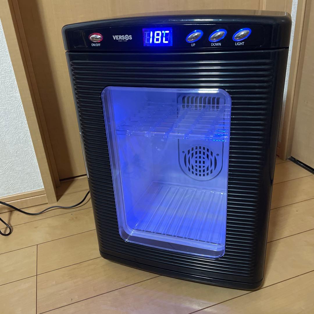 #650 小型冷蔵庫 ポータブル冷温庫 VS-404WH