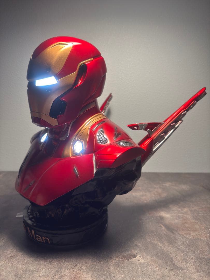 アイアンマン Mk50 1/2スケール 大型スタチュー 全高36cm！発光！