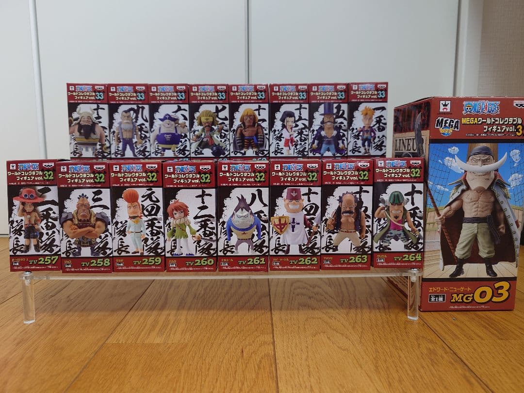 ワンピース コレクタブル 白ひげ海賊団 Vol32 33 17体セット
