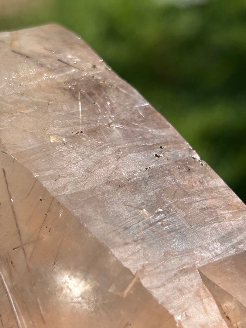 ブラウンルチル原石カテドラルAAAAAレインボー入 希少価値‼️大特価SALE