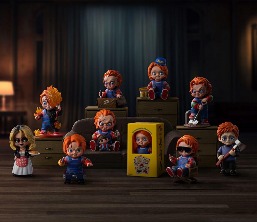 チャッキー フランチャイズ　ポップマート　チャイルドプレイ アソート