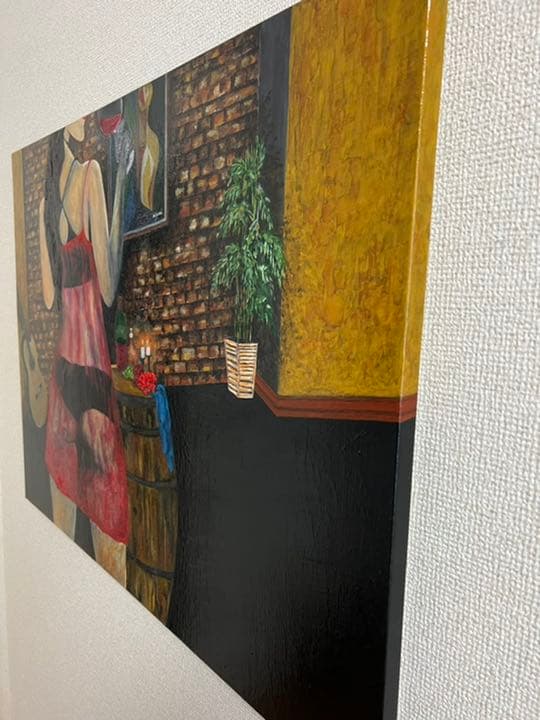 絵画｜原画｜油絵｜Interior Art｜The chilling girl