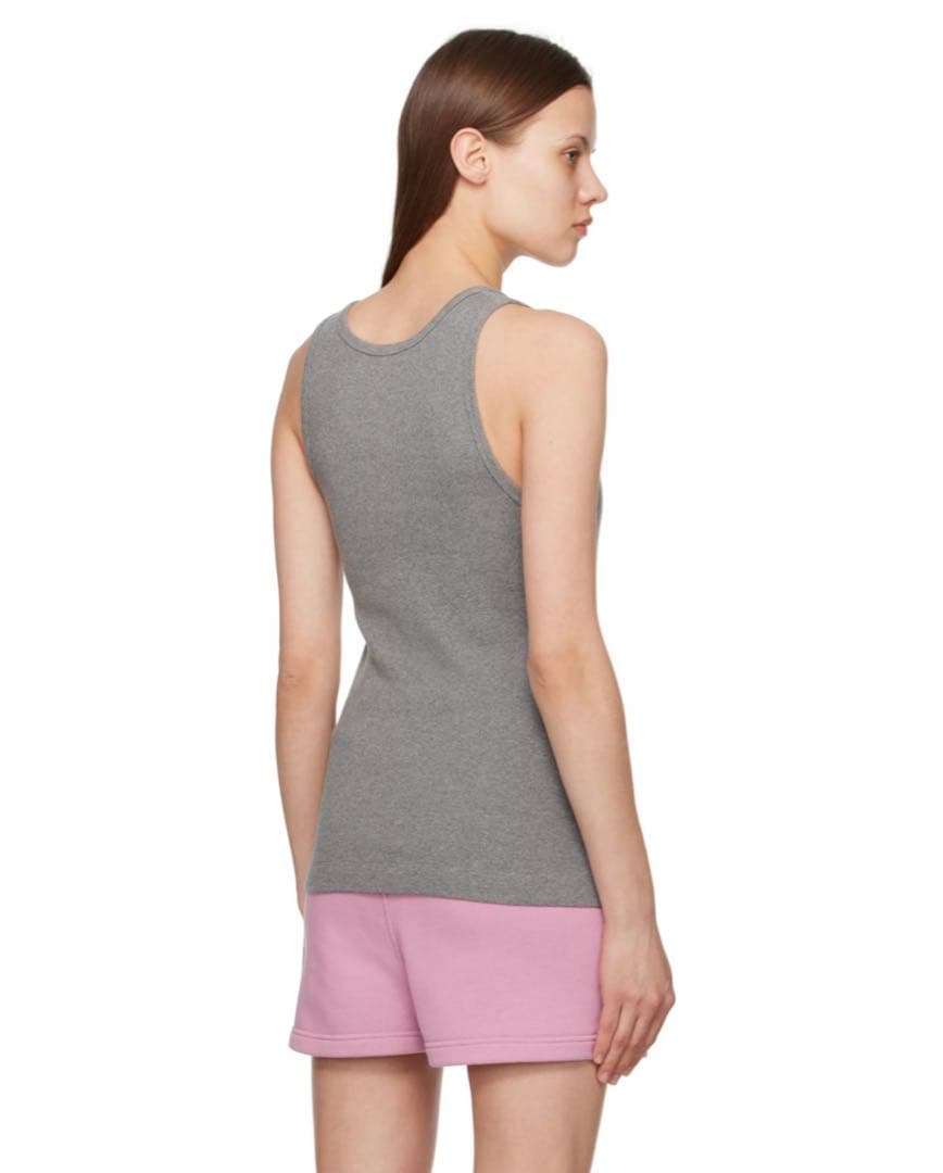 ほぼ未使用 完売品 Maison Kitsuné グレー タンクトップ XS