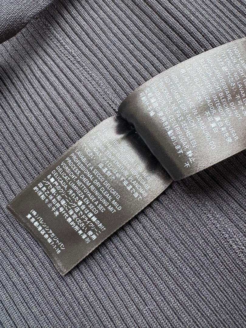 バレンシアガBALENCIAGA ロゴプリント タイトスカート S