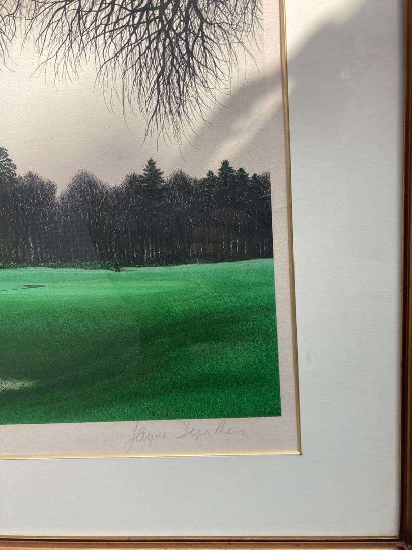 ジャック・デペルト作　17番ホールのバンカー