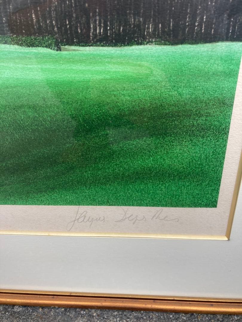 ジャック・デペルト作　17番ホールのバンカー