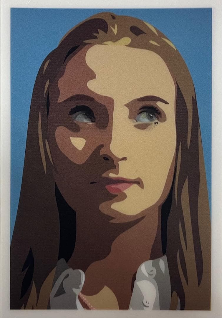 限定マット額装品/Elena rolling/ジュリアン・オピー