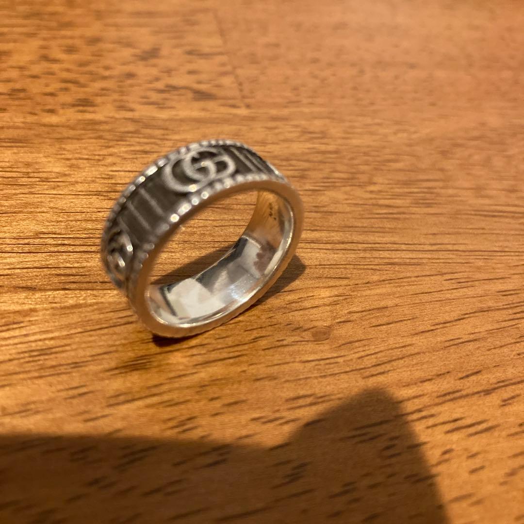 Gucci グッチ　リング　17号　シルバー