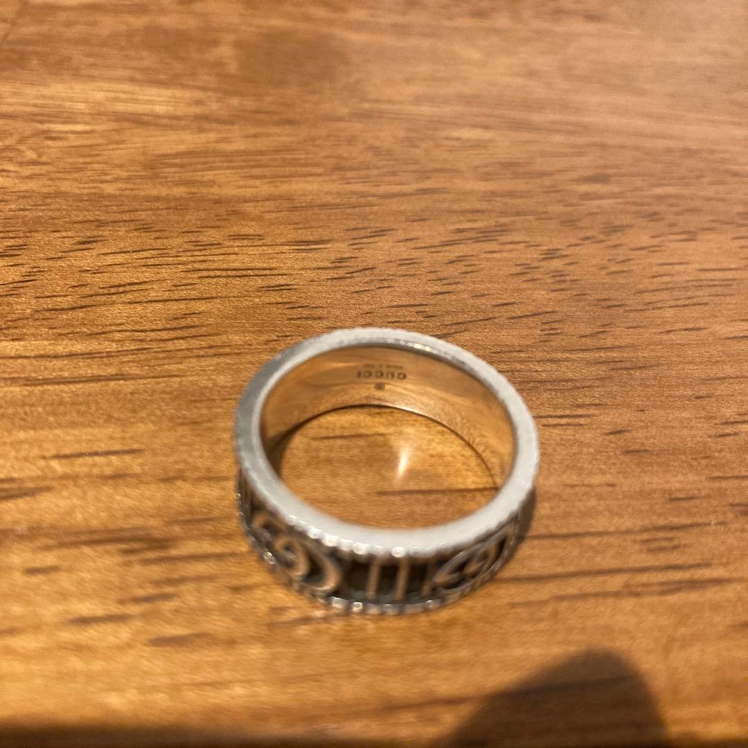 Gucci グッチ　リング　17号　シルバー