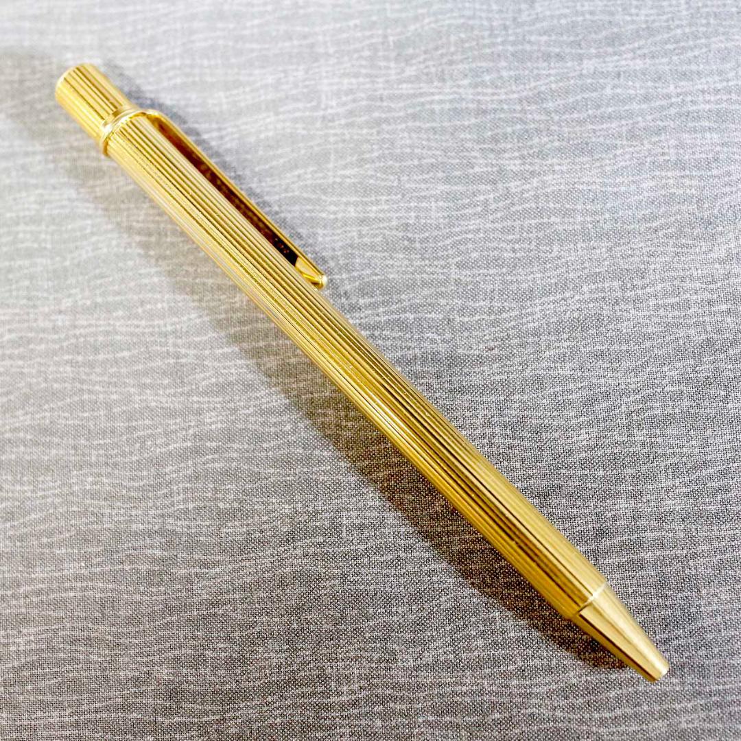 【送料込み】カルティエ ボールペン マスト ゴールド プレート