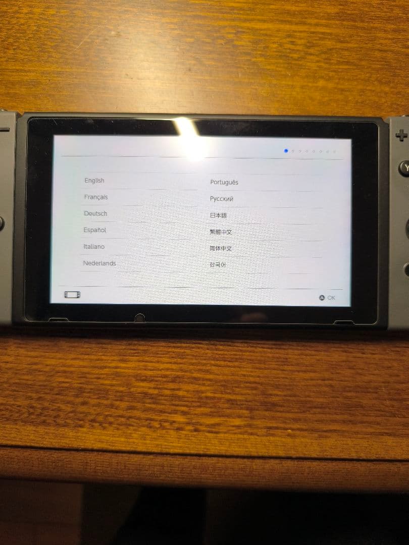 Nintendo Switch グレー 本体 付属品 microSDカード付き