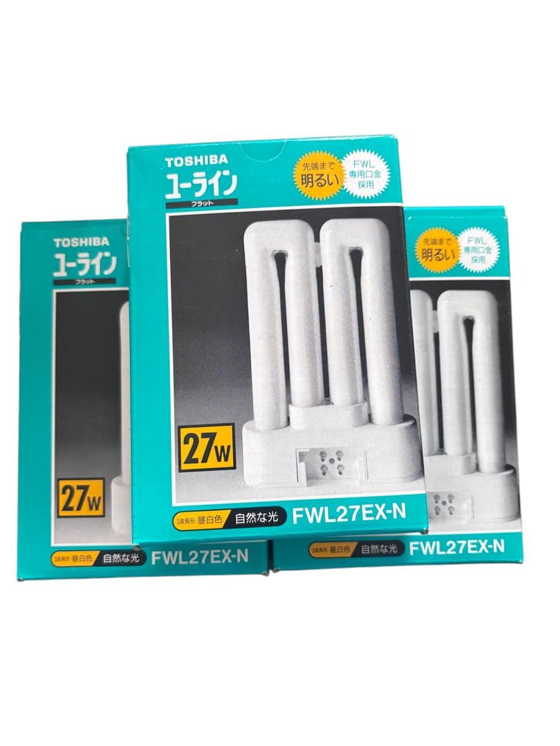 東芝ライテック ユーライン フラット FWL27EX-N ３波長形 昼白色