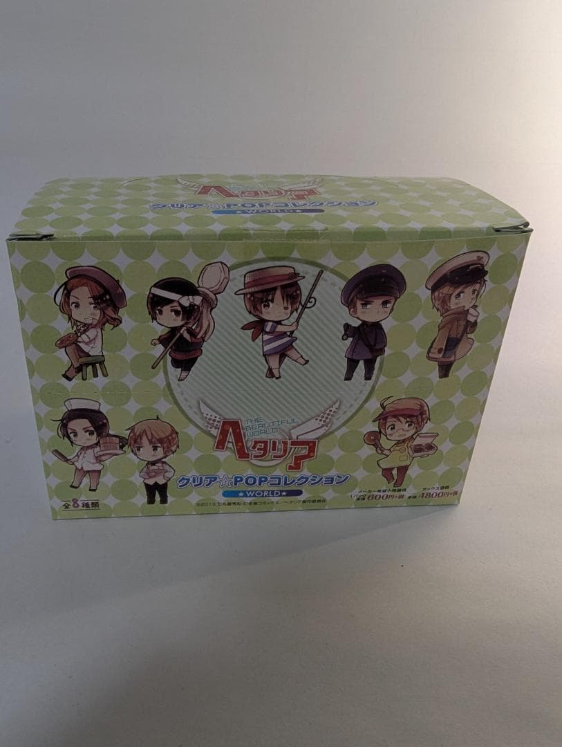 【未開封】ヘタリア　クリアPOPコレクション全8種1BOX