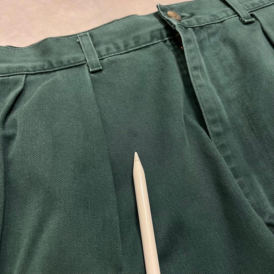 Ralph Lauren 80s USA製 ポロチノ グリーン W31 L32