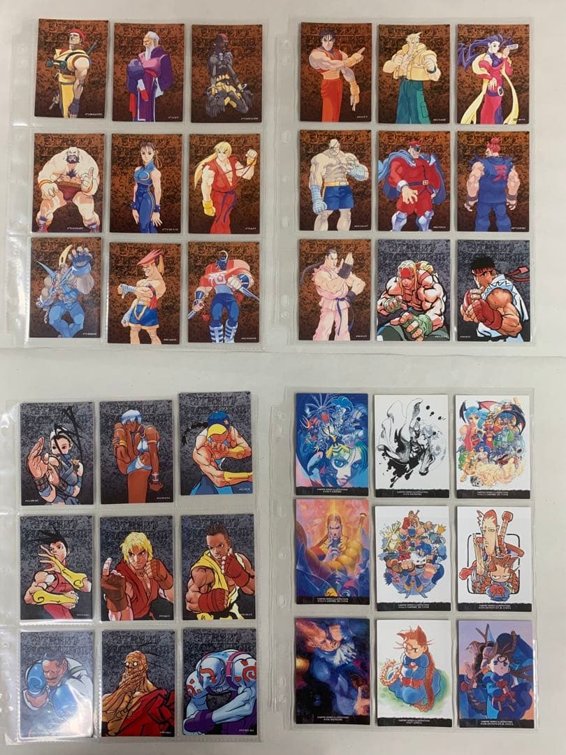 カードダスマスターズ ALL CAPCOM WORLD 97 コンプリートセット