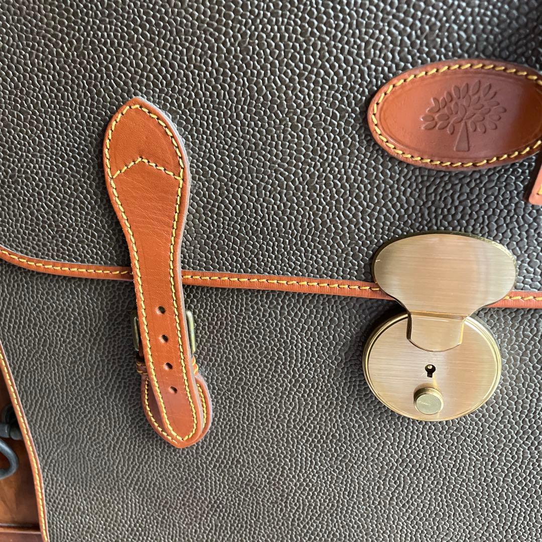 英　マルベリー　Mulberry ビジネスバッグ　イタリア製　美品