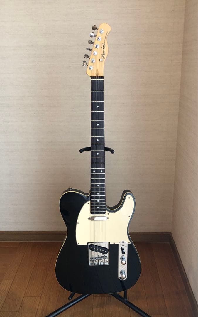 Bacchus テレキャスター ダブル バインディング　BTC-1R BLK