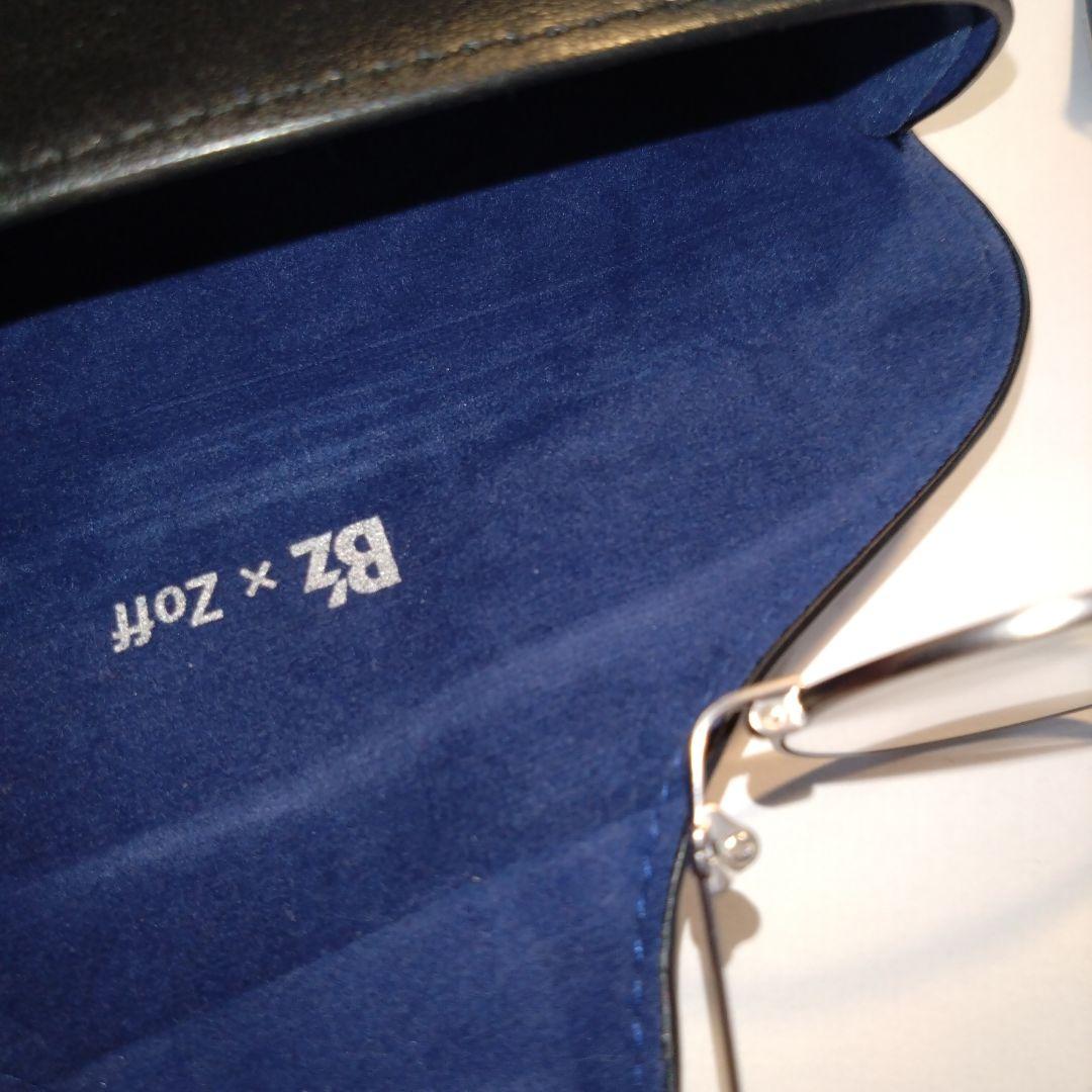 B'z SCENES シルバーラウンドメガネ 稲葉浩志 モデル Zoff コラボ