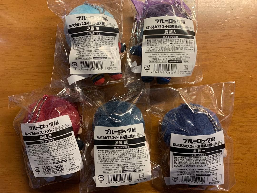 ブルーロック展　ぬいぐるみマスコット　まとめ