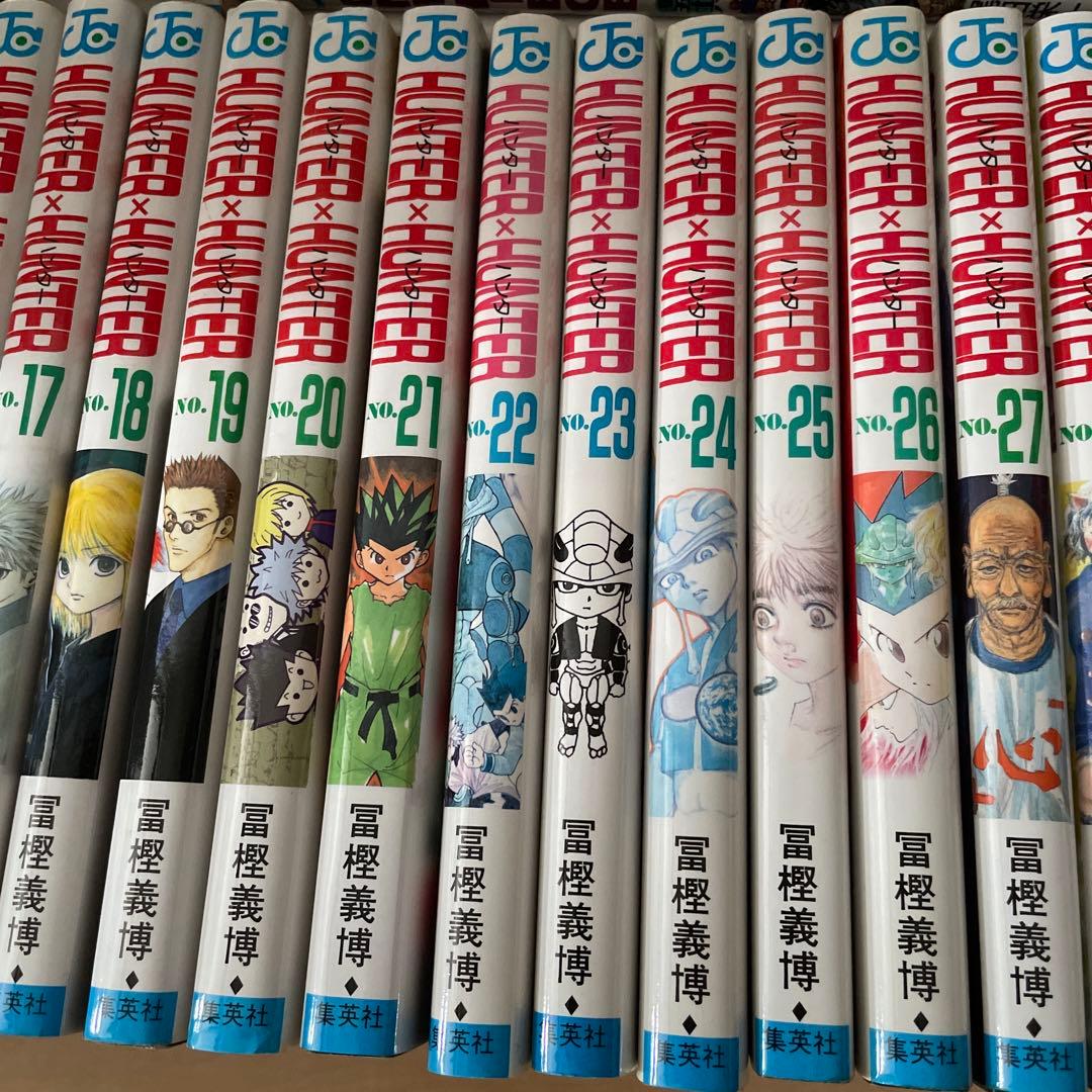 あ*ぴ様 ほぼ初版品　HUNTERXHUNTER　1〜36巻